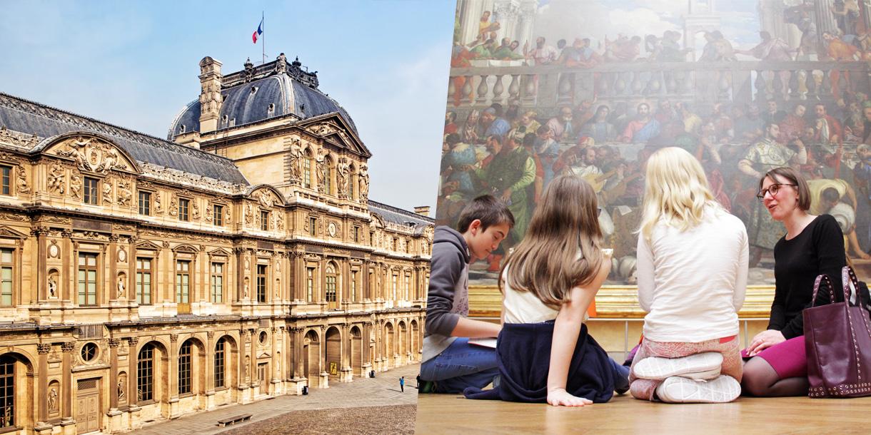 Visite privée du Louvre avec chasse au trésor à Paris