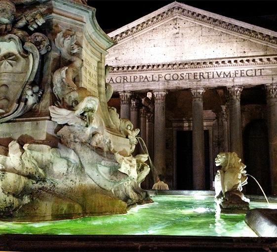 Visite privée de nuit à Rome