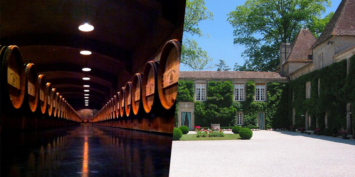 Private wine tasting tour in palaces around Graves in Bordeaux region