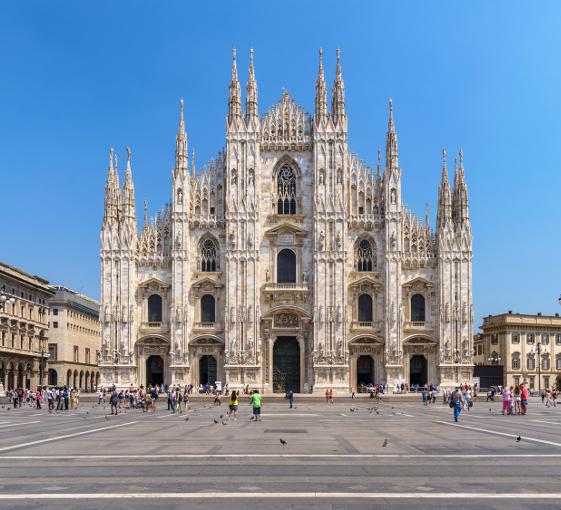 Visite privée de la cathédrale Duomo suivie par la dégustation gastronomique à Milan