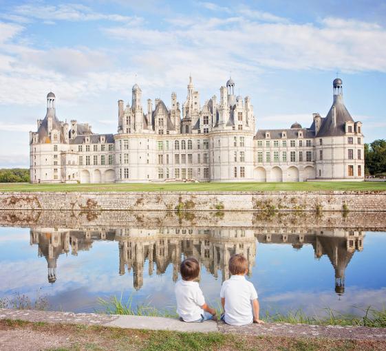 Visite privée en famille du Château de Chambord en Val de Loire