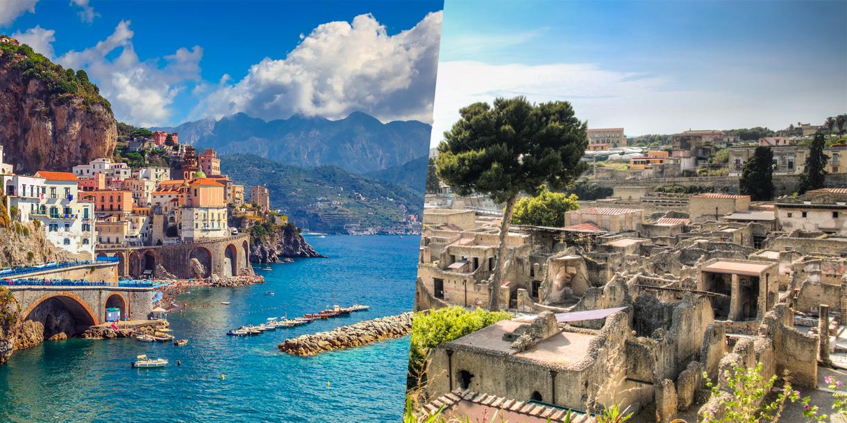 Private Herculaneum and Amalfi tour in Naples