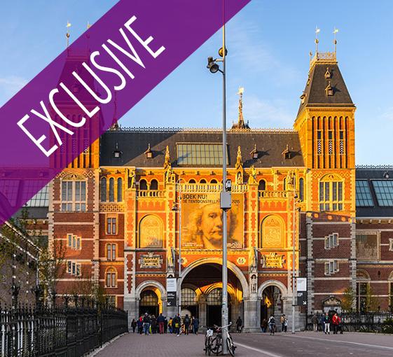 Private tour of Rijsksmuseum, art workshop and cruise on the canals