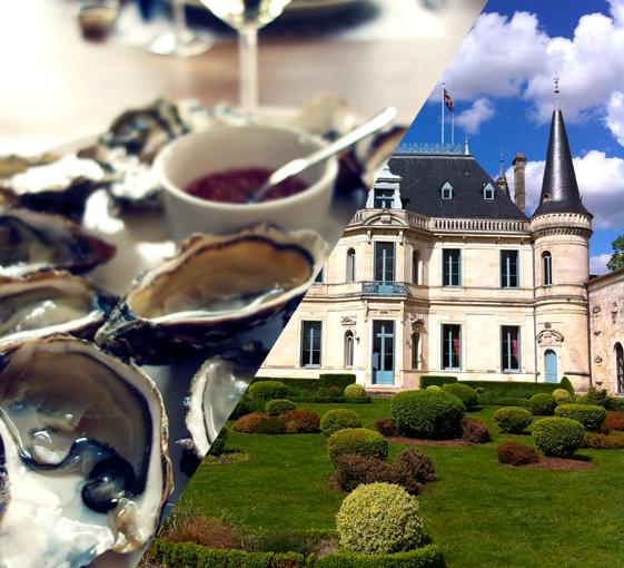 Visite privée gastronomique avec des dégustations de vin depuis Bordeaux