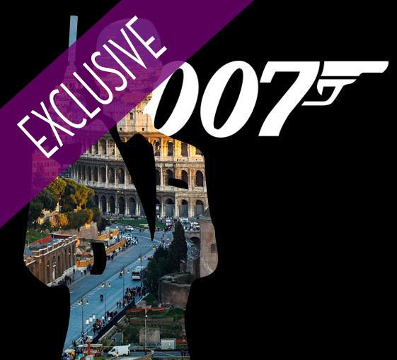 Private James Bond tour in Rome