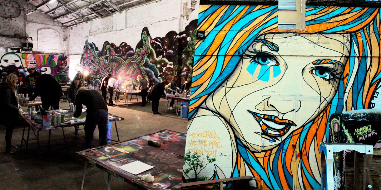 Private Street art tour and creative workshop in Berlin